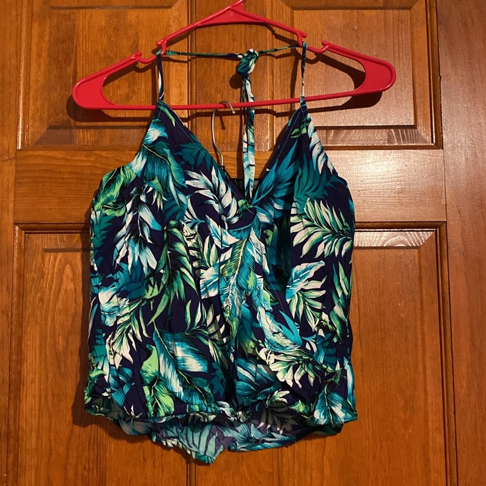 Derek Heart Tropical Tank Top & Shorts Set - Picture 2 of 10